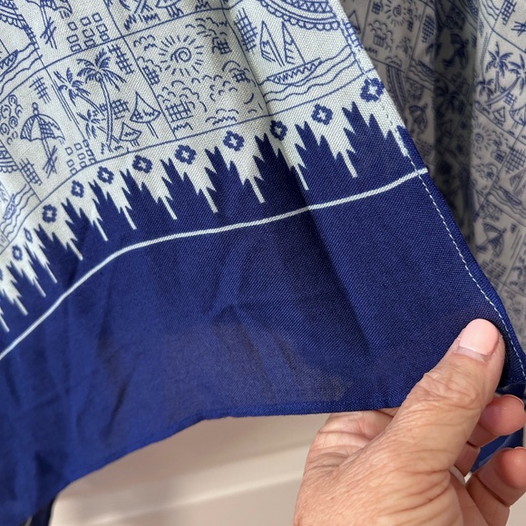 NWT CABI Beach Club Cover Up in Playa Print. Tropical. Cruise wear. Swim cover - Picture 9 of 15